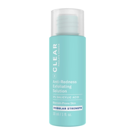 Paula's Choice - Clear - Regular Strength Anti-Redness Exfoliating Solution 2% BHA - Płyn Złuszczający z 2% Kwasem Salicylowym - 30ml - OUTLET