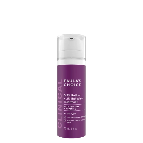 Paula's Choice - Clinical - 0.3% Retinol + 2% Bakuchiol Treatment - Serum do Twarzy z 0.3% Retinolem oraz 2% Bakuchiolem - 30ml