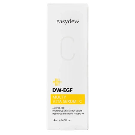Easydew - DW-EGF Multy Vita Serum C - Rozjaśniające Serum do Twarzy z Witaminą C - 14ml