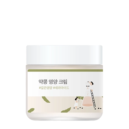 Round Lab - Soybean Nourishing Cream - Odżywczy Krem do Twarzy z Ekstraktem z Czarnej Soi - 80ml