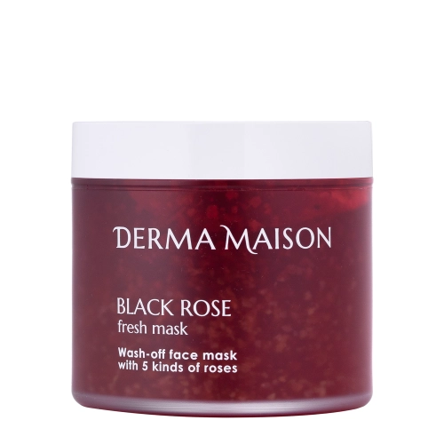 Medi-Peel - Derma Maison Black Rose Fresh Mask - Maska Nawilżająca do Twarzy z Ekstraktem z Róży - 230ml
