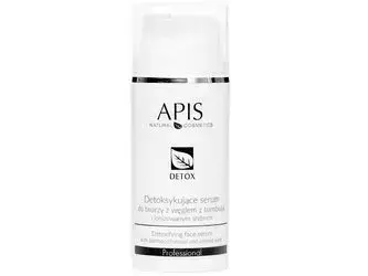 Apis - Professional - Detox - Detoxifying Face Serum with Bamboo Charcoal and Ionized Silver - Detoksykujące Serum do Twarzy z Węglem z Bambusa i Jonizowanym Srebrem - 100ml