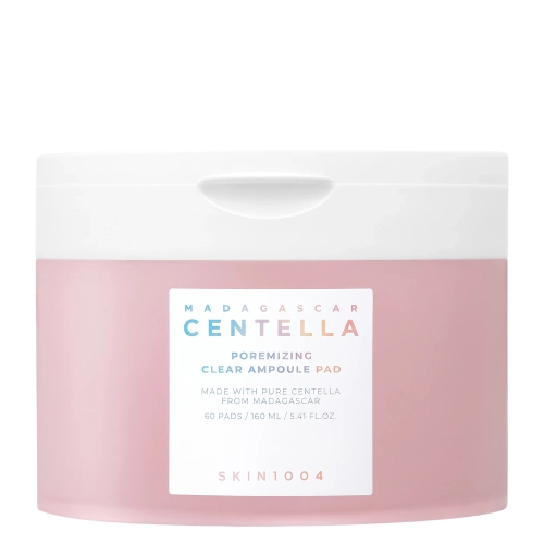SKIN1004 - Madagascar Centella Poremizing Clear Ampoule Pad - Tonizujące Płatki Zwężające Pory - 160ml/60szt