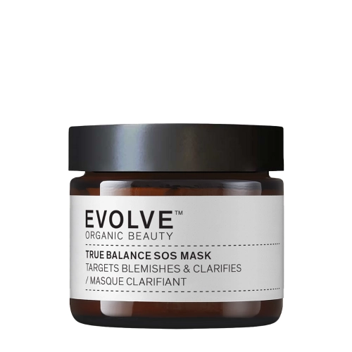 Evolve Organic Beauty - True Balance SOS Mask - Maska z Glinki Zmniejszająca Widoczność Porów - 60ml