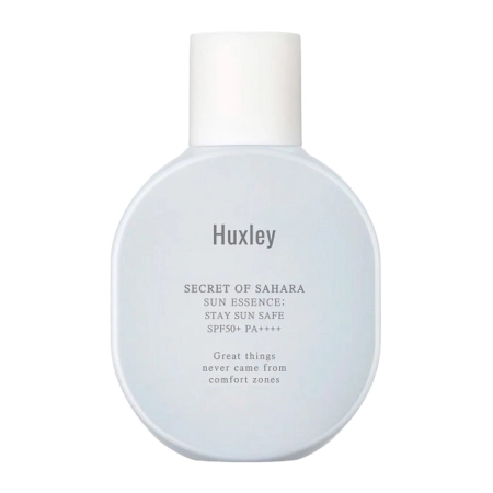 Huxley - Sun Essence Stay Sun Safe SPF50+ PA++++ - Nawilżająca Esencja do Twarzy z Filtrem - 50ml