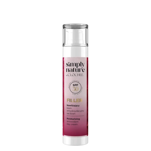 Clochee - Simply Nature Filler - SPF 30 Nawilżający Krem Antyoksydacyjny na Dzień - 50ml OUTLET