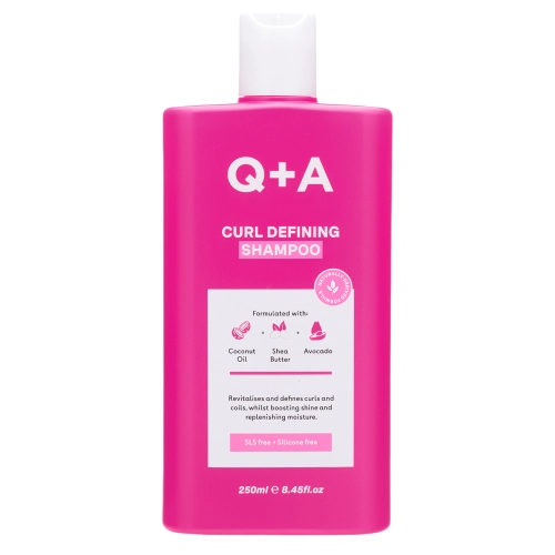 Q+A - Curl Defining Shampoo - Szampon Podkreślający Naturalny Skręt Włosów Kręconych i Falowanych - 250ml