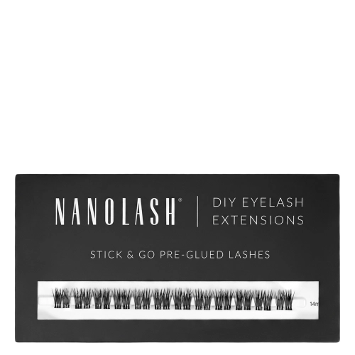 Nanolash - Stick & Go Pre-Glued Lashes - Kępki Rzęs z Klejem - Heartbreaker - 1 opak.