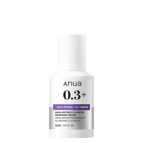 Anua - Nano Retinol 0,3% + Niacin Renewing Serum - Wygładzająco - Rozjaśniające Serum z Retinolem - 30ml