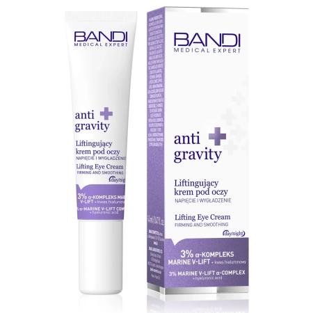 Bandi - Anti Gravity - Liftingujący Krem Pod Oczy Napięcie i Wygładzenie - 14 ml 