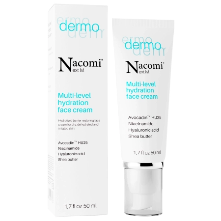 Nacomi - Dermo - Wielopoziomowy Krem Intensywnie Nawilżający - 50ml