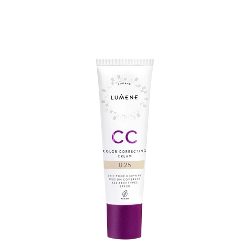 Lumene - CC Color Correcting Cream SPF 20 - Korygujący Podkład CC - 0,25 - 30ml
