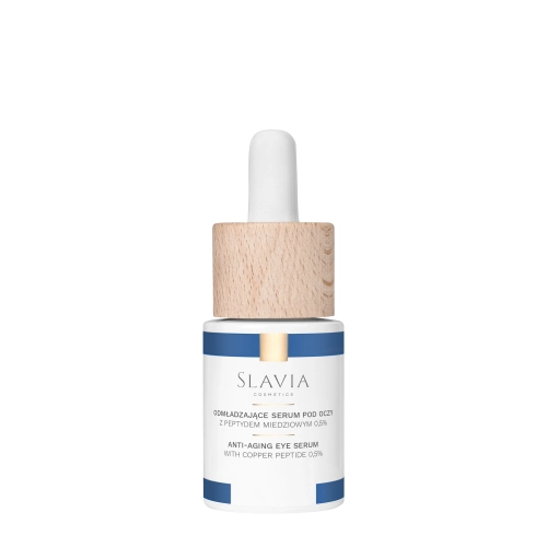 Slavia Cosmetics - Serum Pod Oczy z Peptydem Miedziowym - 15ml