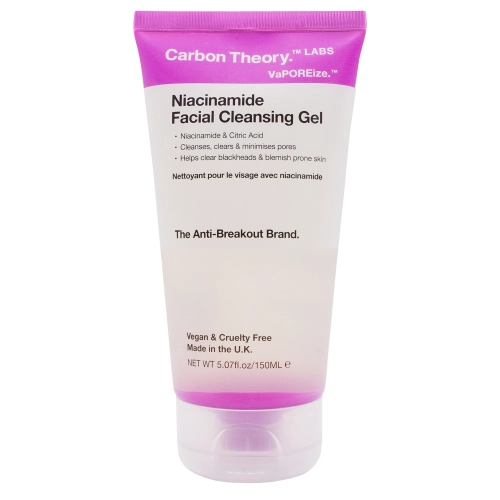 Carbon Theory - VaPOREize Niacinamide Facial Cleansing Gel - Oczyszczający Źel do Twarzy z Niacynamidem - 150ml
