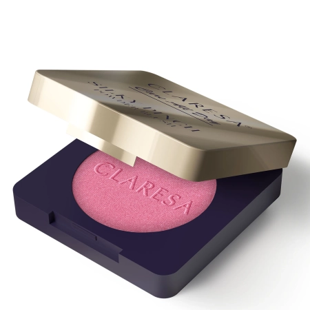 Claresa - Care All Day Silky Pinch Powder Blush - Pudrowy Róż Do Policzków - Hibiscus 01 - 2 g