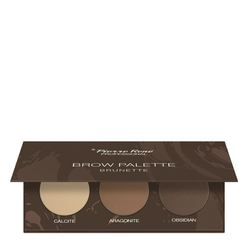 Pierre Rene - Brow Palette - Paletka Cieni do Brwi - 03 Brunette - 3,9g