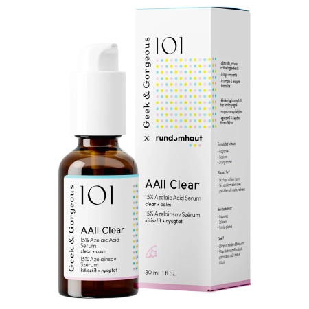 Geek&Gorgeous - AAll Clear - Serum z Kwasem Azelainowym 15% - 30ml