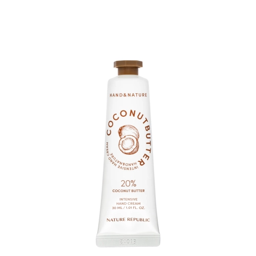 Nature Republic - Hand & Nature Coconut Butter Intensive Hand Cream - Krem do Rąk - 30ml