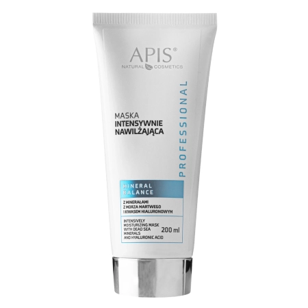 Apis - Professional - Mineral Balance - Intensively Moisturizing Mask - Maska Intensywnie Nawilżająca z Minerałami z Morza Martwego i Kwasem Hialuronowym - 200ml