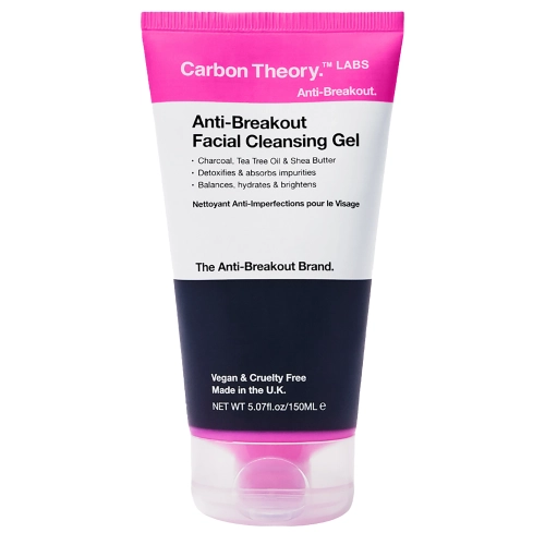 Carbon Theory - Anti-Breakout Facial Gel Wash - Żel do Oczyszczania Twarzy - 150ml