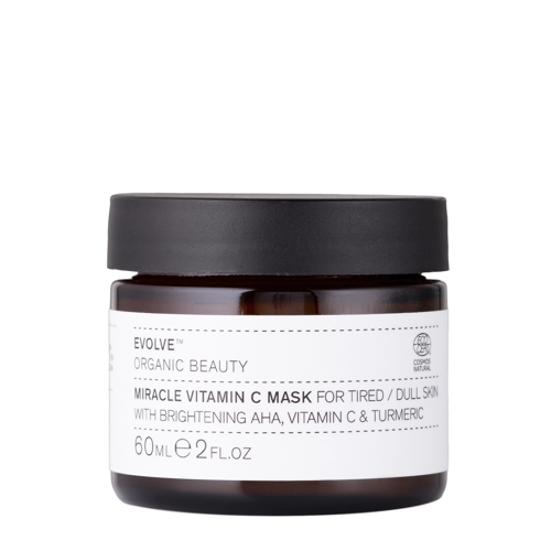 Evolve Organic Beauty - Miracle Vitamin C Mask - Rozświetlająca Maska do Twarzy z Witaminą C - 60ml