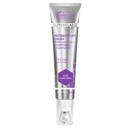 Bielenda Professional - Supremelab - Bio-Tech Age - Peptide Eye Lift Cream - Krem Pod Oczy Wypełniająco - Rozjaśniający - 15ml