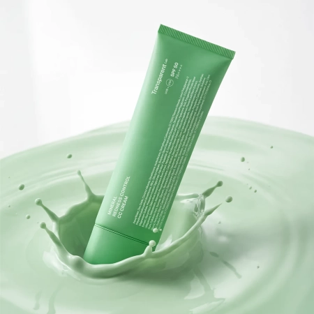 Transparent Lab - Mineral Redness Control CC Cream - Krem Koloryzujący z SPF 50 Redukujący Zaczerwienienia - 45ml