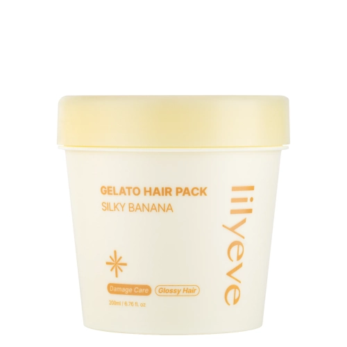 lilyeve - Repair:Turn Gelato Hair Pack - Wzmacniająca Maska do Włosów - Silky Banana - 200ml
