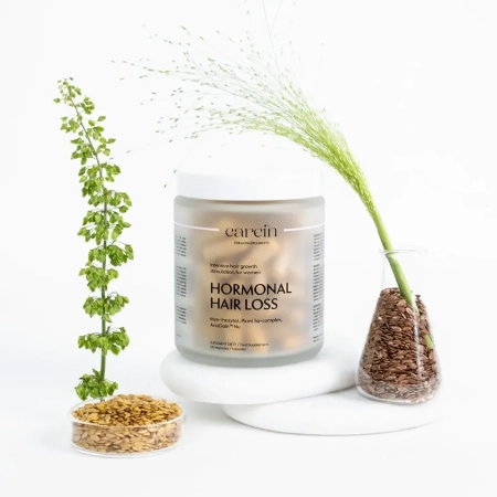 Carein - Hormonal Hair Loss - Dermosuplement - Utrata Włosów o Podłożu Hormonalnym - 120kaps