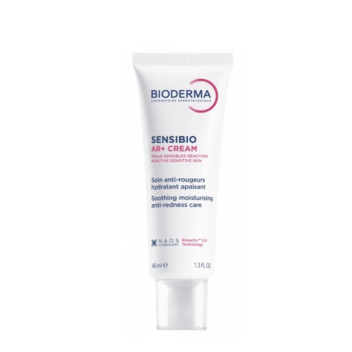 Bioderma - Sensibio AR+ Cream - Kojąco-Nawilżający Krem Redukujący Zaczerwienienia - 40ml