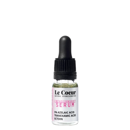 Le Coeur - Dermo-Spicules Infusionshot - Serum z Mikroigłami 5% Kwasu Azelainowego Kwasem Traneksamowym i Ektoiną - 10ml