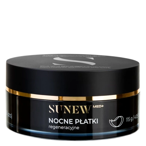 SunewMed+ - ESSENCE+ Nocne Regenerujące Płatki pod Oczy - 60szt
