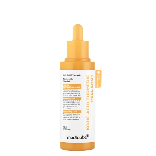 Medicube - Kojic Acid Turmeric Peel Shot - Rozjaśniające Serum do Twarzy - 80ml