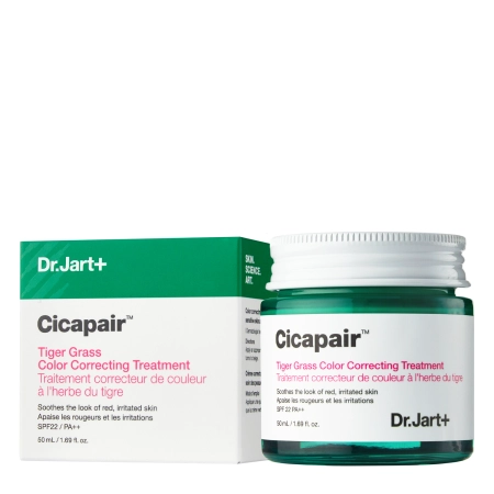Dr.Jart+ - Cicapair Tiger Grass Color Correcting Treatment - Korygujący Krem do Twarzy - 50ml