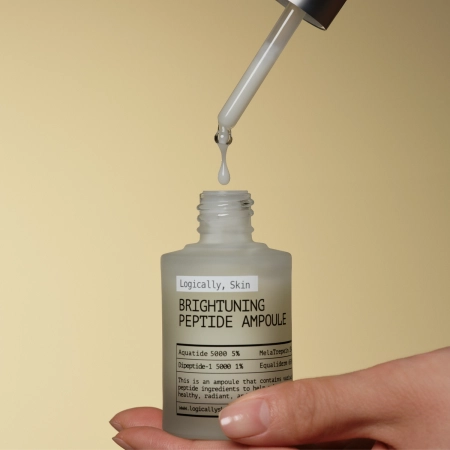 Logically, Skin - Brightuning Peptide Ampoule - Rozjaśniająca Ampułka do Twarzy z Peptydami - 30g