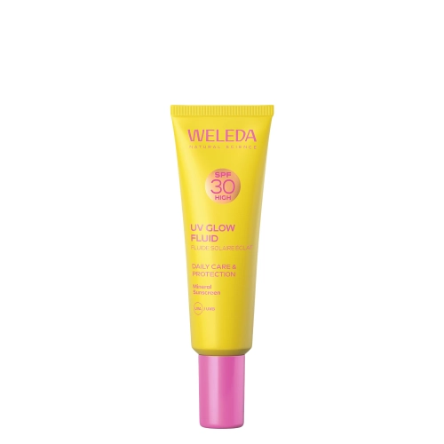 WELEDA -  UV Glow Fluid - Lekki Krem SPF 30 - 30ml
