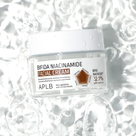 APLB - Bifida Niacinamide Facial Cream - Krem Zwężający Pory z Niacynamidem - 55ml