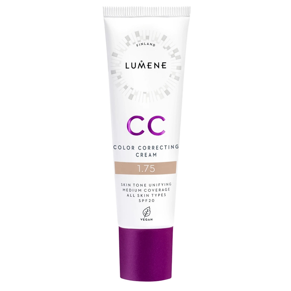 Lumene - CC Color Correcting Cream SPF 20 - Korygujący Podkład CC - 1,75 - 30ml 