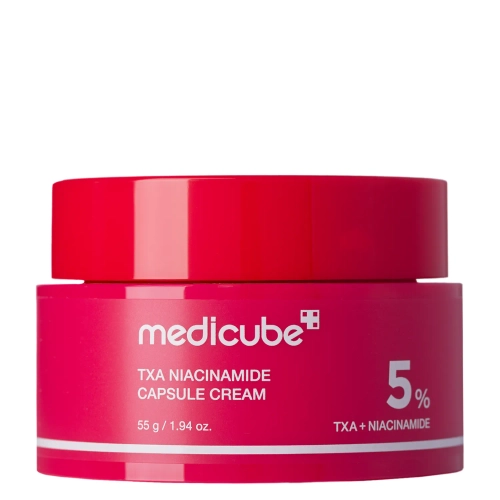 Medicube - TXA Niacinamide Capsule Cream - Rozjaśniający Kapsułkowy Krem do Twarzy z Niacynamidem - 55g