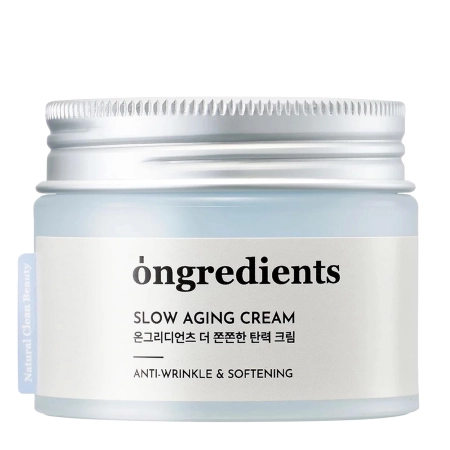 Ongredients - Slow Aging Cream - Przeciwstarzeniowy Krem do Twarzy - 50ml 