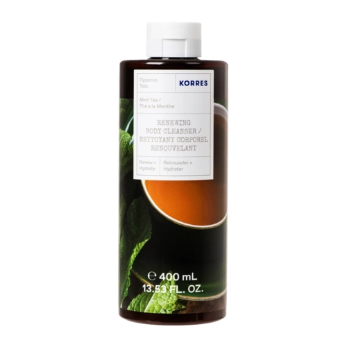 Korres - Mint Tea Renewing Body Cleanser - Żel do Mycia Ciała - 400ml