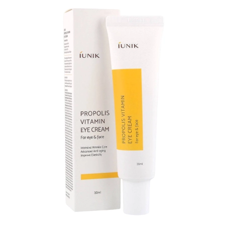 iUNIK - Propolis Vitamin Eye Cream - Przeciwzmarszczkowy Krem pod Oczy z Propolisem - 30ml
