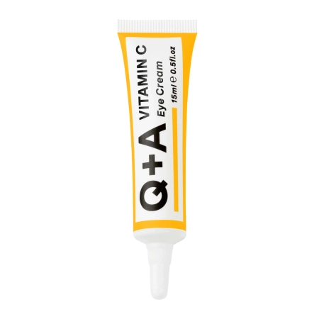 Q+A - Vitamin C Eye Cream - Rozświetlający Krem pod Oczy z Witaminą C - 15ml - OUTLET