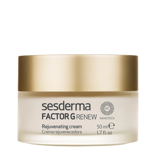Sesderma - Factor G Renew Cream - Regenerujący Krem Przeciwstarzeniowy do Twarzy - 50ml