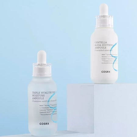 COSRX - Hydrium Triple Hyaluronic Ampoule - Nawilżająca Ampułka do Twarzy z Kwasem Hialuronowym - 40ml