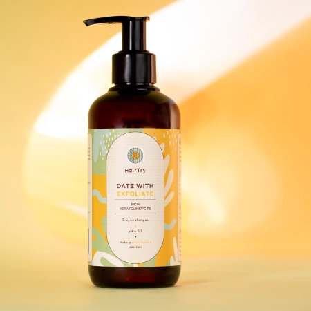HairTry - Date With Exfoliate - Szampon Enzymatyczny - 500ml 