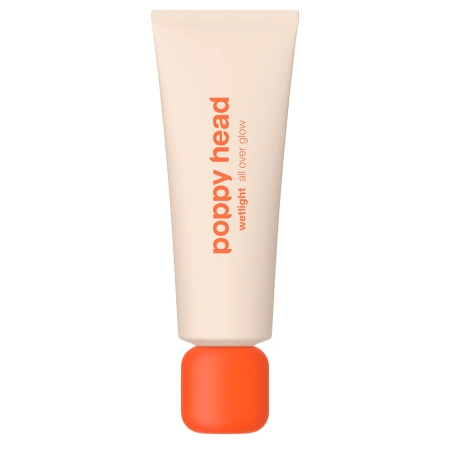 Poppy Head - Wetlight All Over Glow - Płynny Rozświetlacz do Ciała i Twarzy - 02 Glitterini - 50ml 