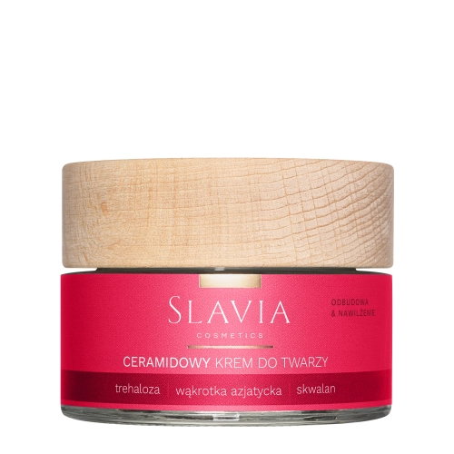 Slavia Cosmetics - Ceramidowy Krem do Twarzy Odbudowa Nawilżenie - 50ml