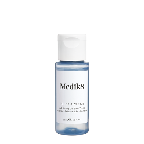 Medik8 - Try me Size - Press&Clear Exfoliating 2% BHA Toner - Złuszczający Tonik z Kwasem Salicylowym - 30ml