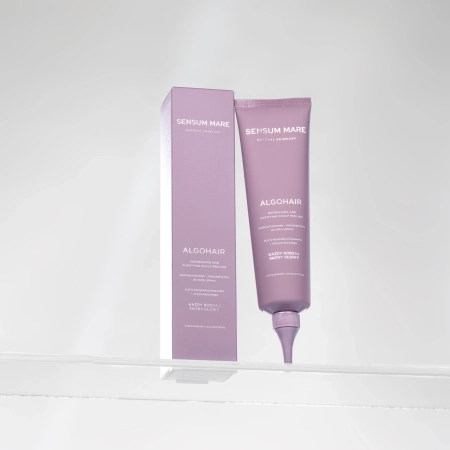Sensum Mare - Algohair - Refreshing and Puryfing Scalp Peeling - Peeling Kwasowo - Enzymatyczny do Skóry Głowy - 150ml